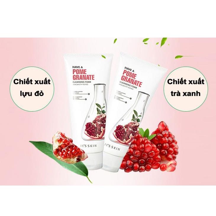 Sữa rửa mặt giúp da se khít lỗ chân lông It's Skin Have a Pomegranate Cleansing Foam Hàn Quốc 150ml