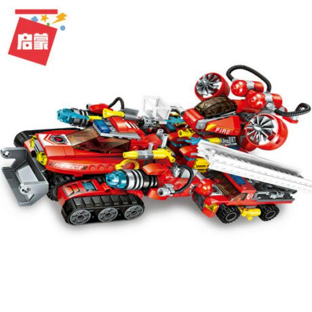 Bộ lắp ráp 8 in 1 mô hình xe cứu hộ 1410