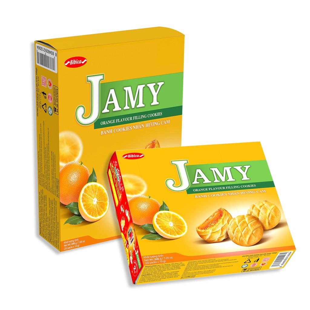 Bánh Jamy Nhân Mứt hộp 200 gram Bibica