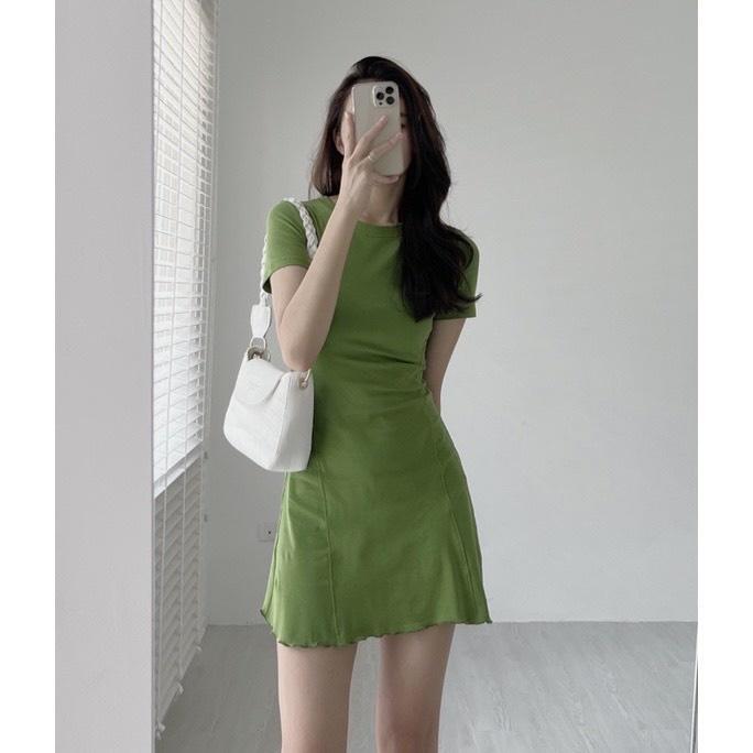 VÁY DÍP BỔ MẢNH BÈO GẤU