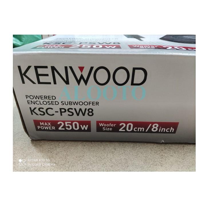 Loa Sub Gầm Ghế KENWOOD KSC-PSW8 - Loa Siêu Trầm Công Suất 250W Cực Khoẻ Dùng Cho Ô Tô Xe Hơi