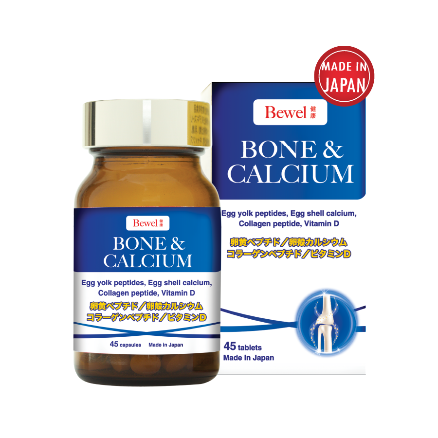 Thực phẩm chức năng Chăm sóc toàn diện cho Xương thương hiệu Waki Pharma - Bewel Bone & Calcium