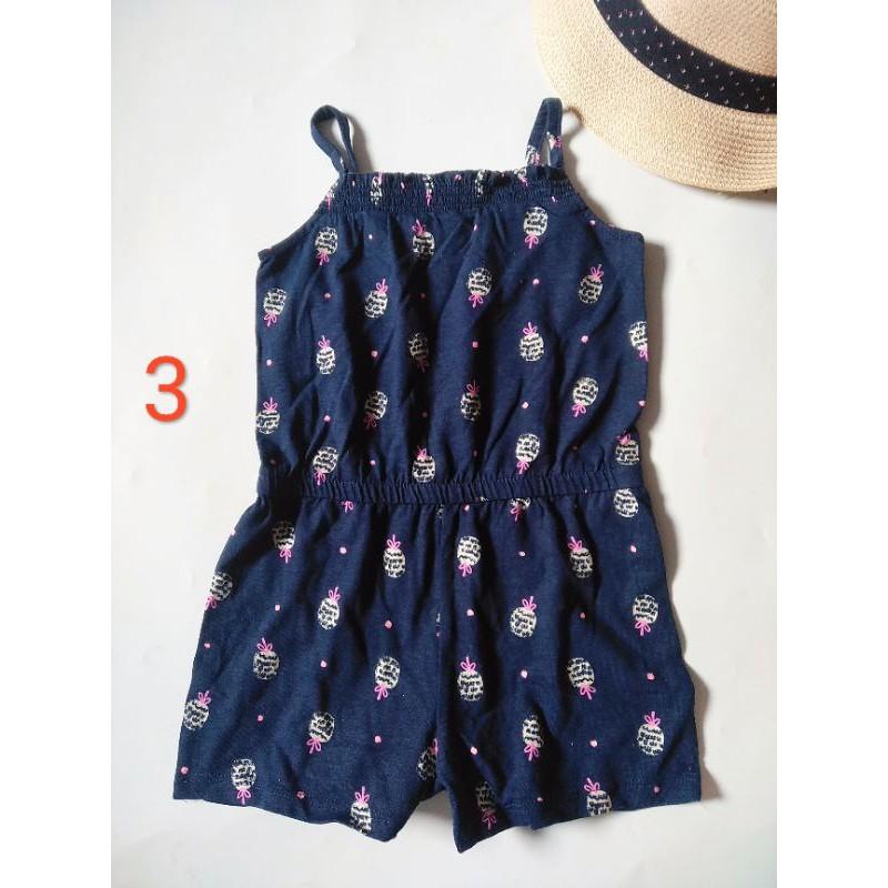 Jumsuit, Body đùi 2 dây & có tay các hãng Baby Gap, Jumping Beans cho bé gái