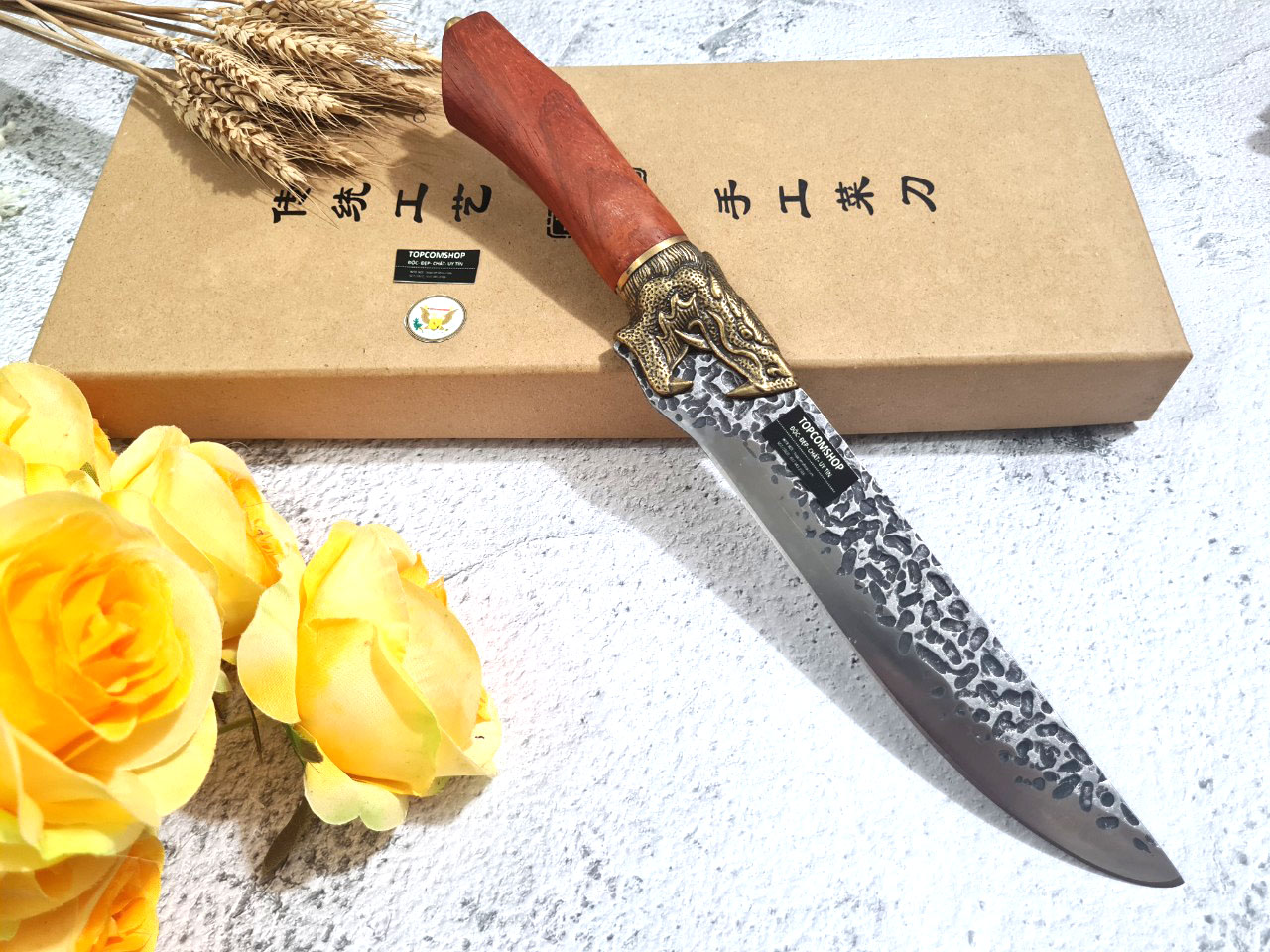 DAO BẾP - DAO BẾP THÁI DT156 ĐỘC 6996 topcomshop vn