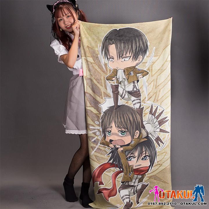 Khăn Tắm Anime - Attack On Titan