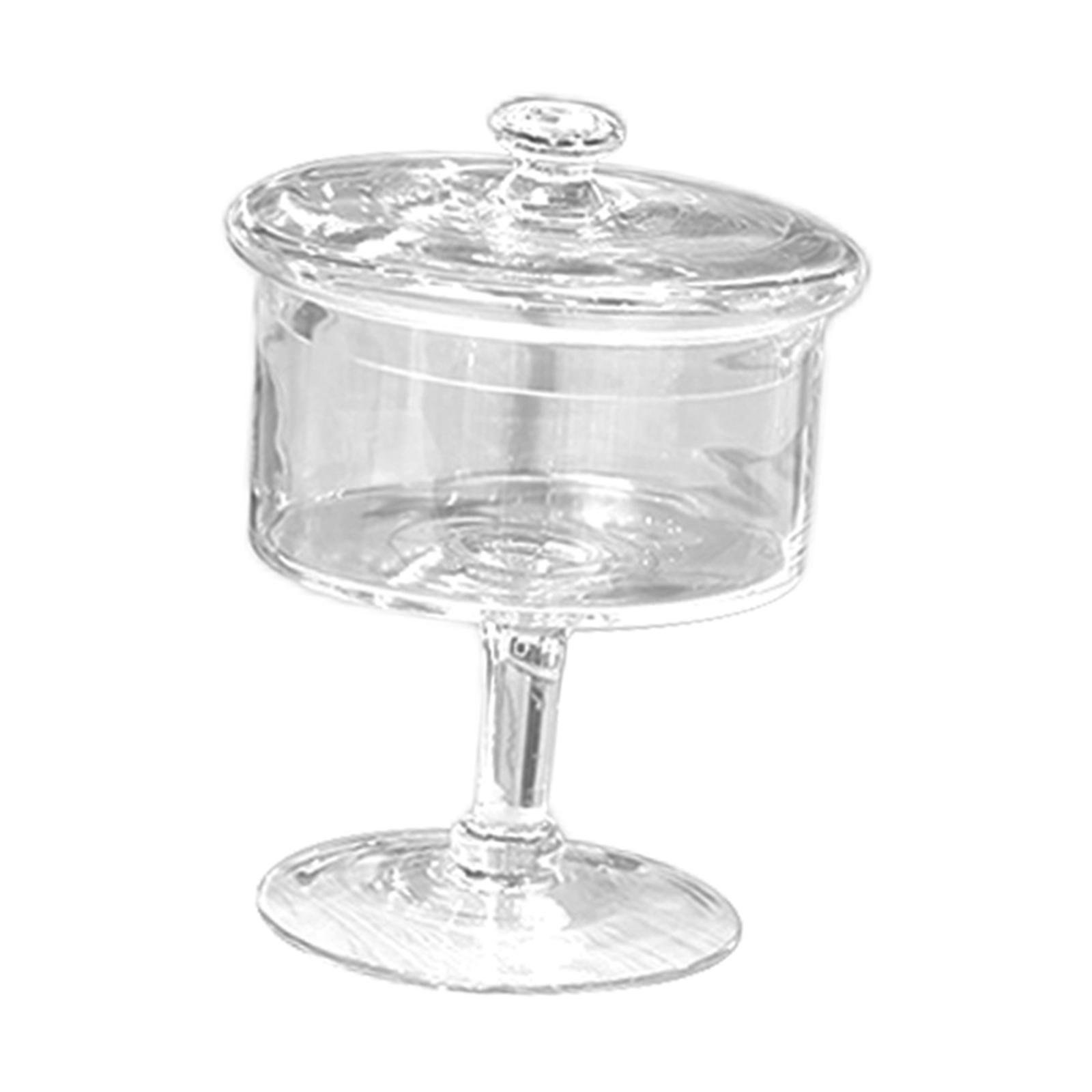 Glass Cake Tray Cake Holder Cupcake tand for Celebration Home Decoration S