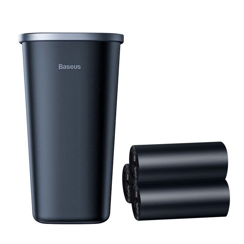 Bình đựng rác mini Baseus Dust-free Vehicle Mounted Trash Can dùng trên ô tô hoặc bàn làm việc- Hàng chính hãng- giao màu ngẫu nhiên