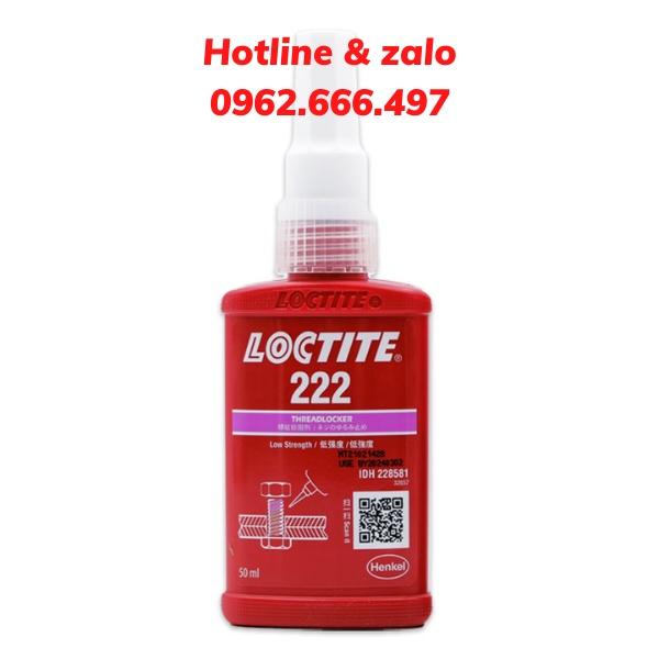 Keo khoá ren loctite 222 50ml