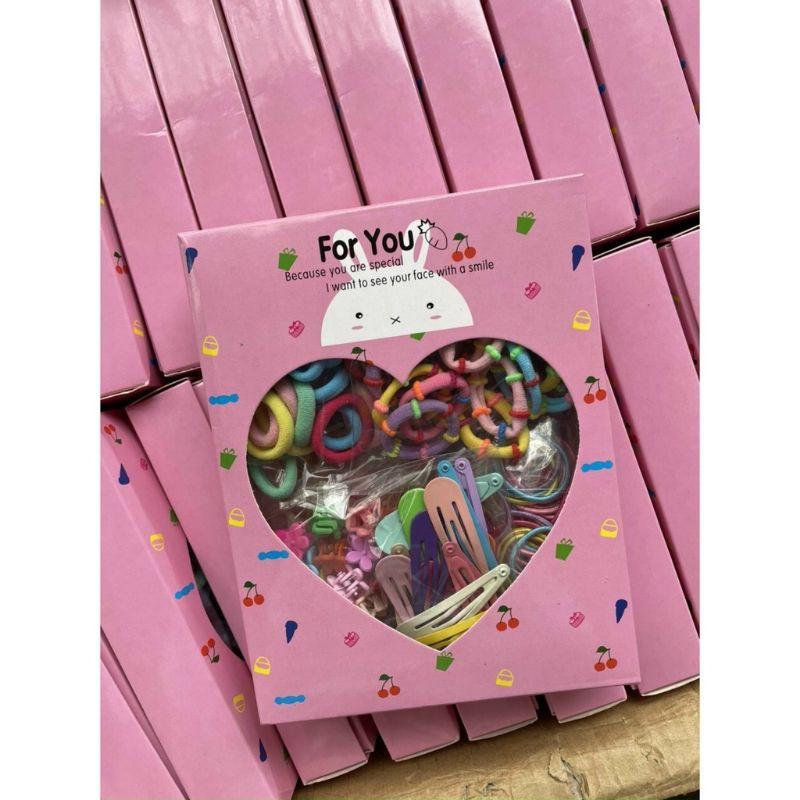 sét Kẹp tóc 780 chi tiết cho bé