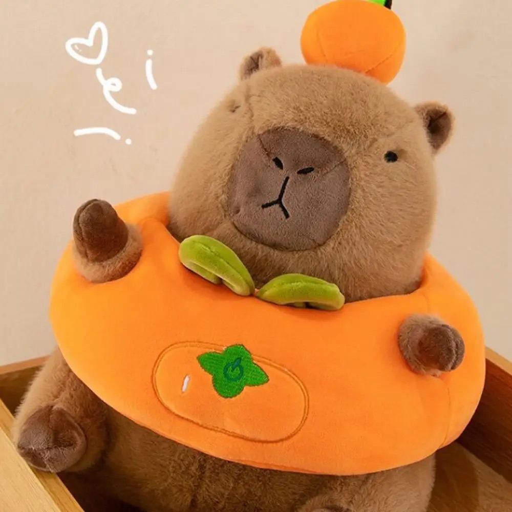 Thú nhồi bông capybara đeo phao đáng yêu - Size từ 25cm đến 35cm - Móc khoá gấu bông Capybara