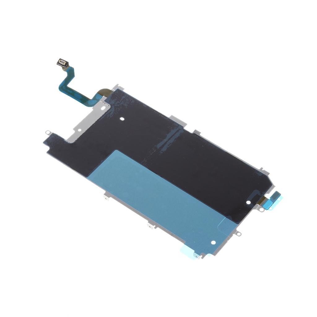 Replacement LCD Metal Backplate Shield Home Button Flex Cable for 6