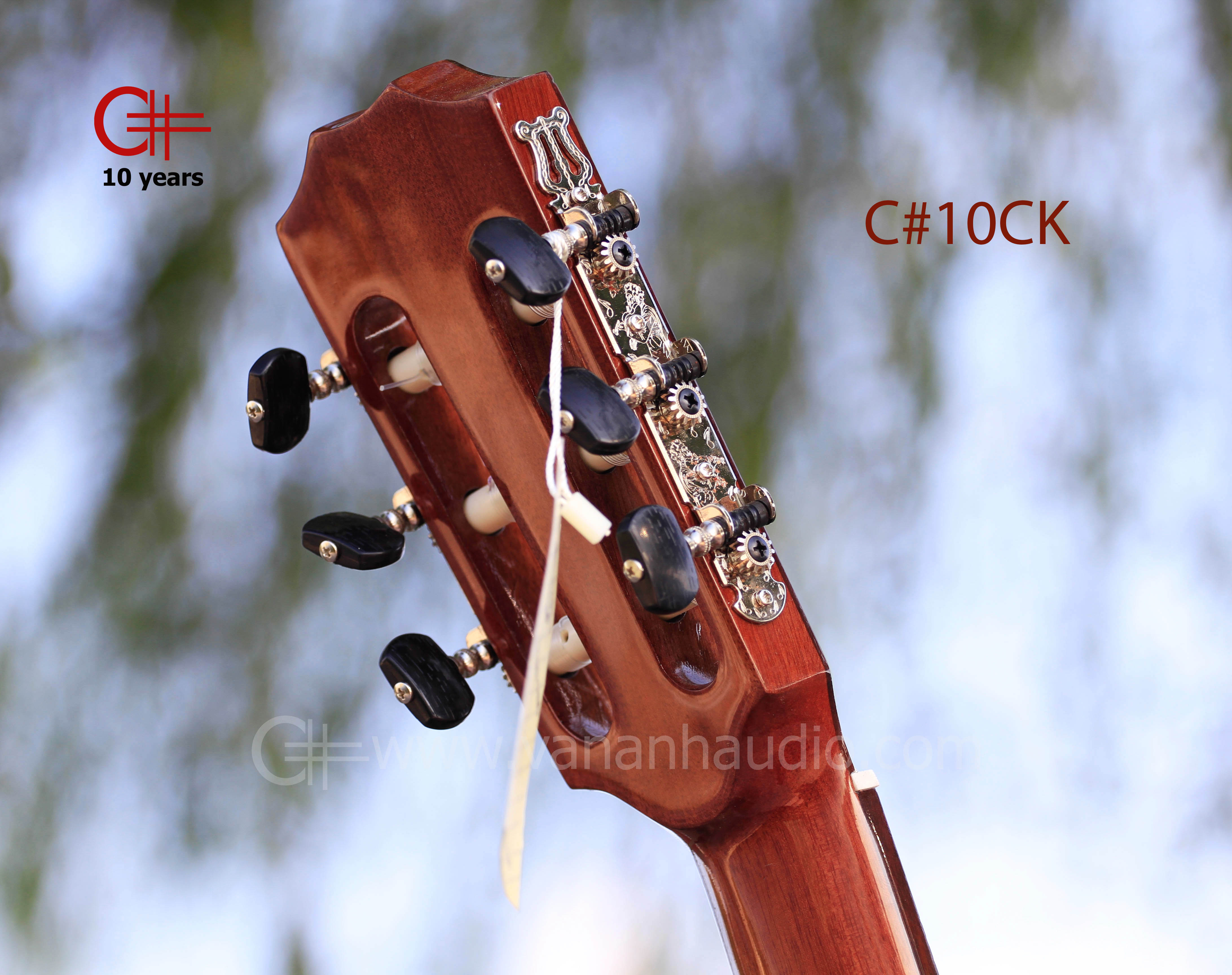 Đàn guitar classic C#10CK gắn EQ-Metb12