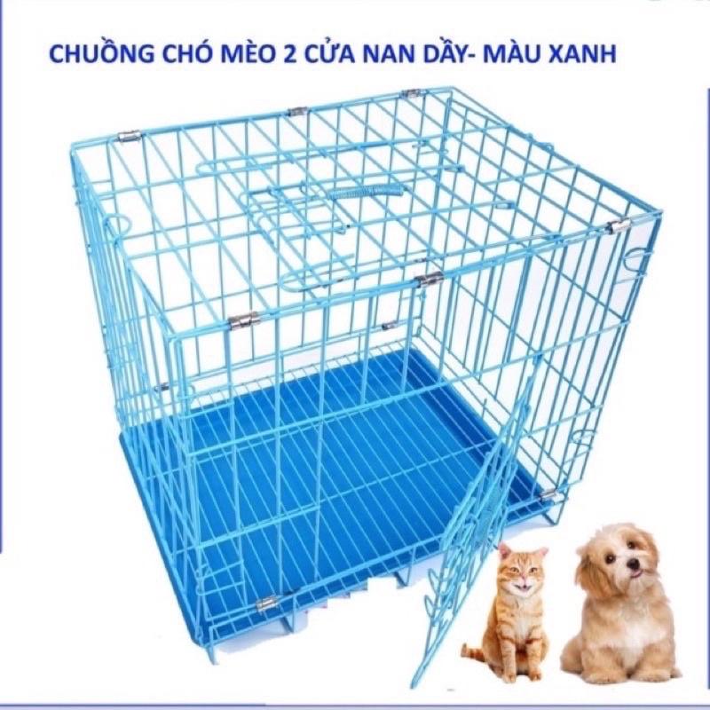 Lồng Sơn Tĩnh Điện Size XL Lan Dày Cho Thú Cưng