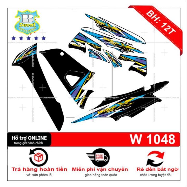 Tem rời dành cho wave X 100 2016 đen