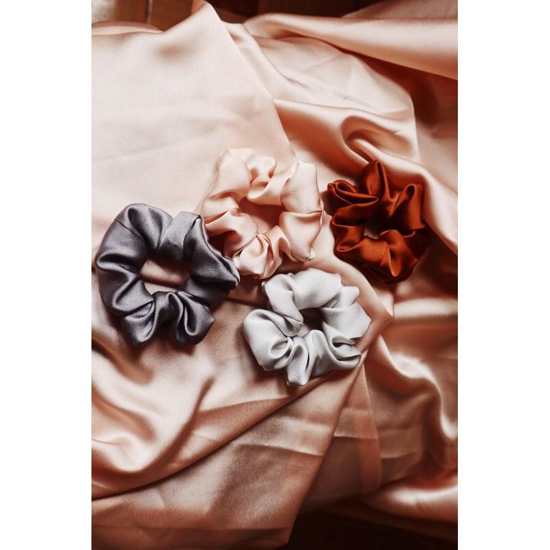 Dây cột tóc lụa scrunchies