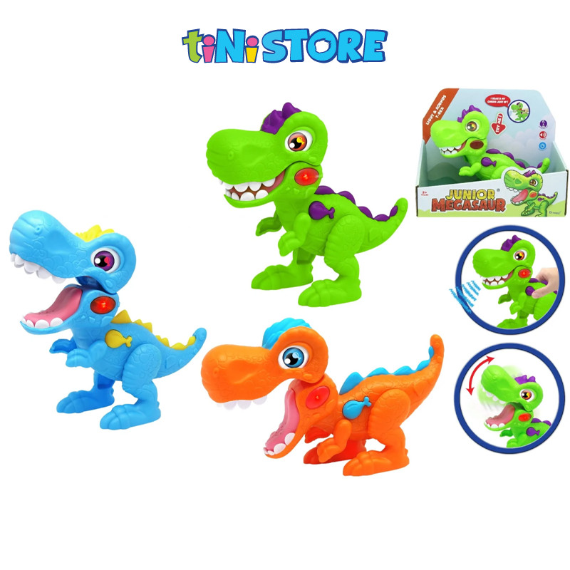 Đồ chơi khủng long T-rex có đèn và âm thanh Dragon Itoys