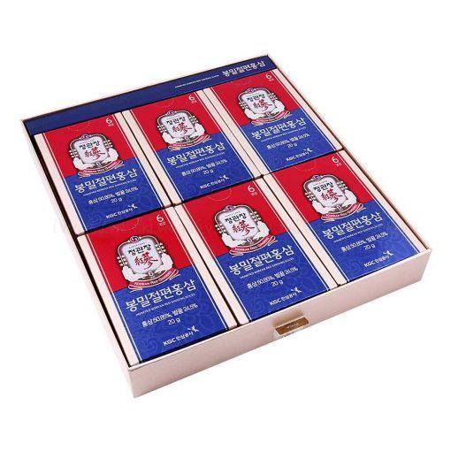 Gói Hồng Sâm Cắt Lát Tẩm Mật Ong KGC Cheong Kwan Jang (Hộp 6 gói,12 gói, 1 gói x 20g)