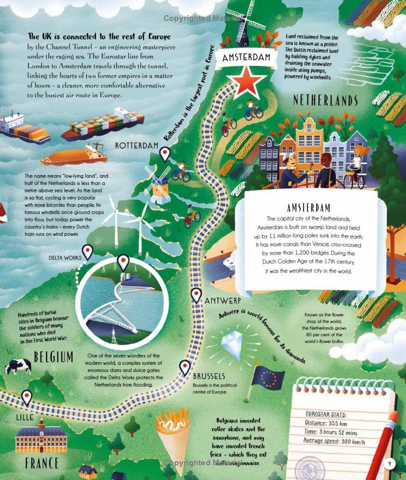 Sách ngoại văn: Epic Adventures - Explore The World In 12 Amazing Train Journeys