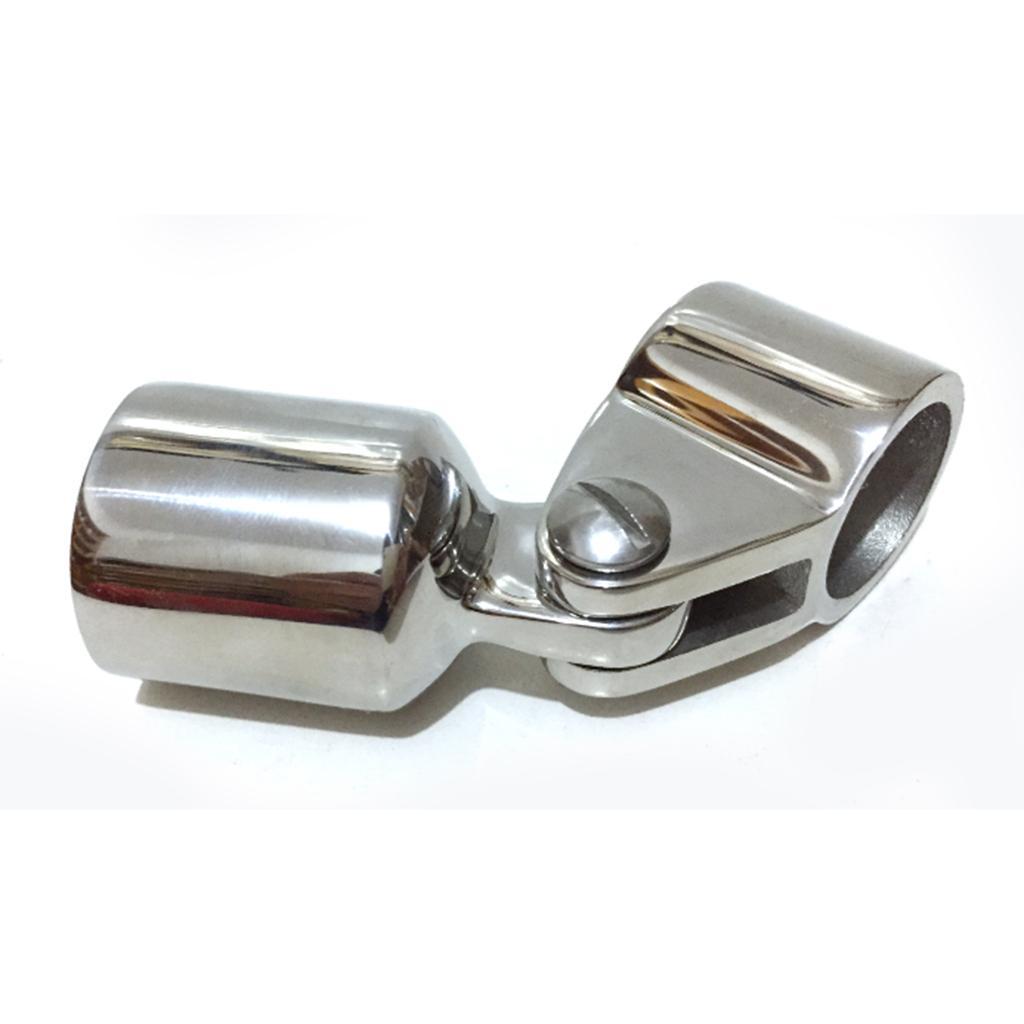 MARINE BOAT BIMINI TOP FITTING DECK HINGE STAINLESS WITH DECK HINGE