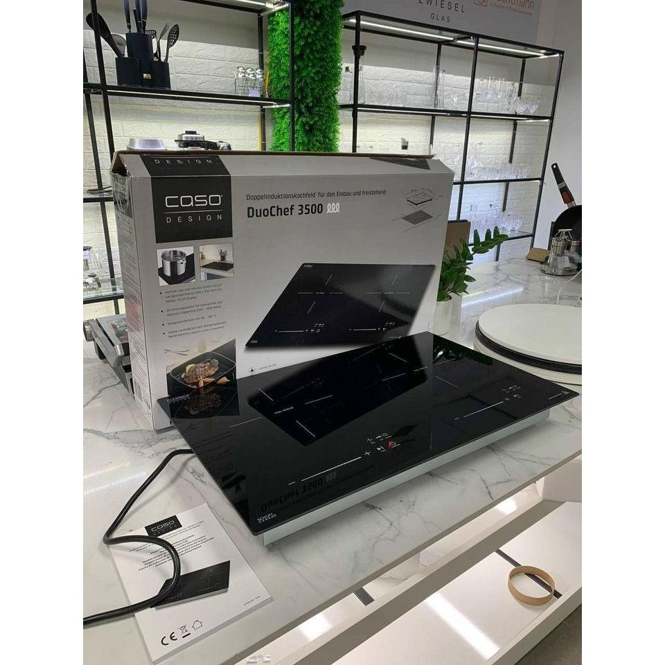Bếp Từ Đôi CASO DUOCHEF 3500, 2 Vùng Nấu, Công Suất 3500W, Nhập Đức, BH 12 Tháng