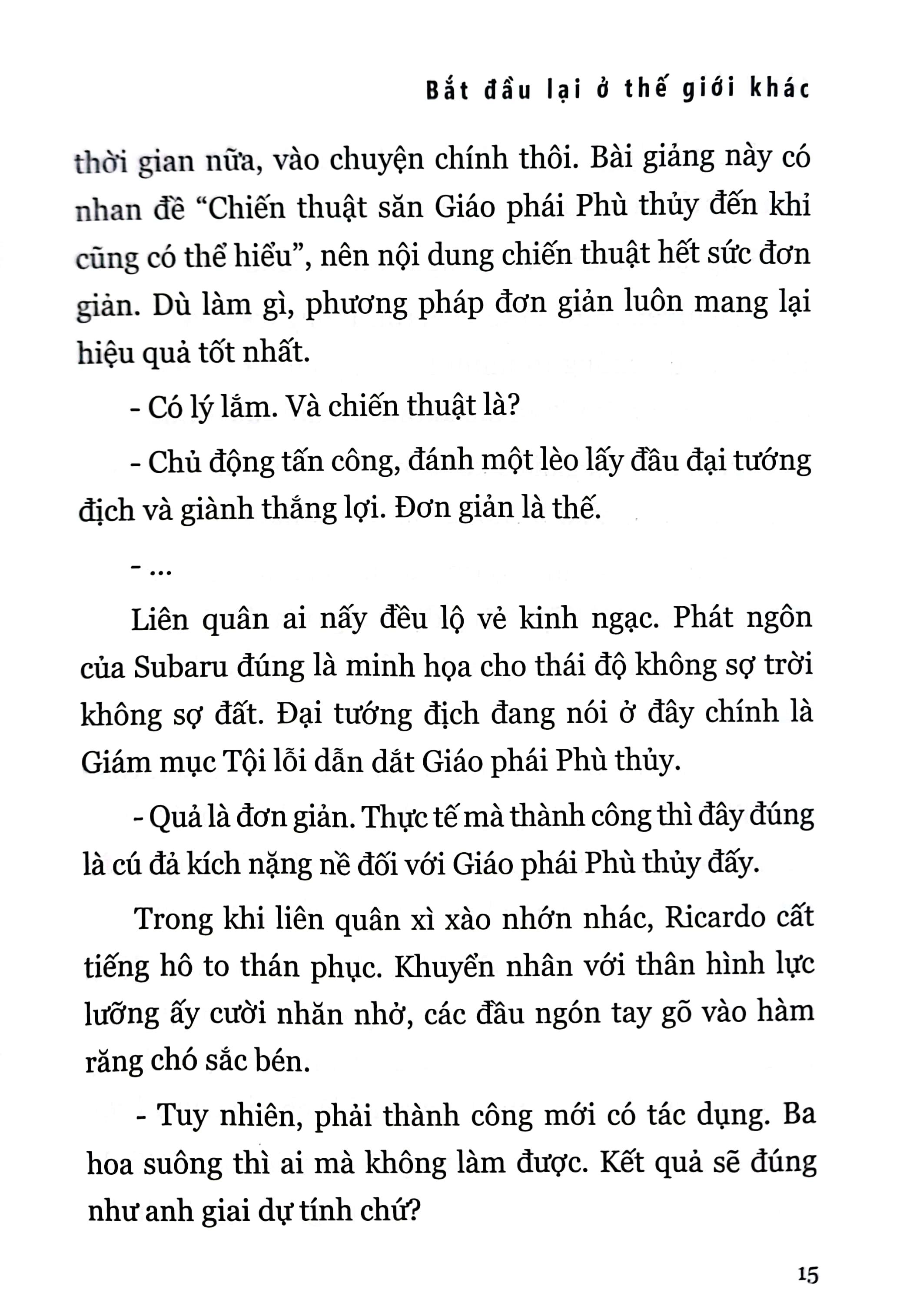 Sách Re:Zero - Tập 8