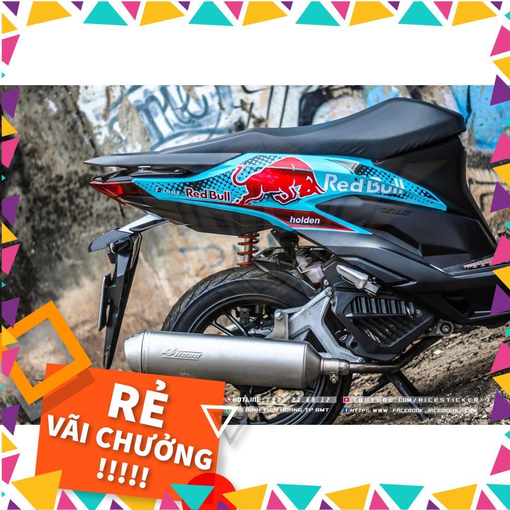 Tem Rời Vario 150 Mẫu Red Bull Xanh Đen Đỏ