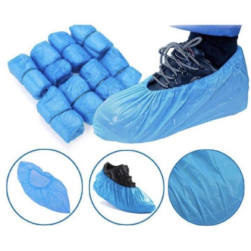 COMBO 100 MIẾNG NYLON BỌC GIÀY ĐI MƯA CHỐNG THẤM NƯỚC BẢO VỆ GIÀY CỦA BẠN KHỎI BUI. BẨN , BÙN DƠ