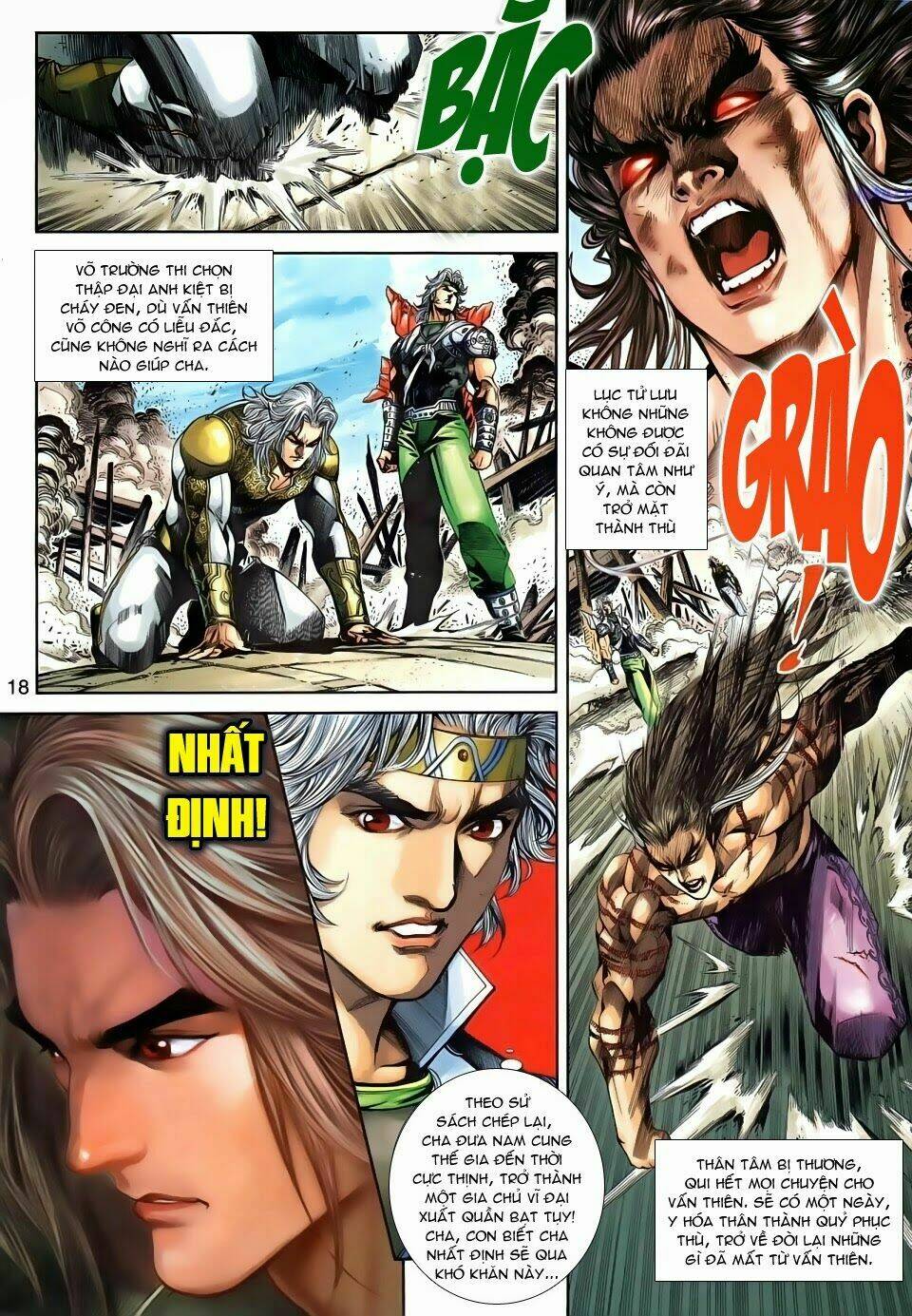 thần binh tiền truyện 3 - loạn thế anh hùng thiên chapter 20 17