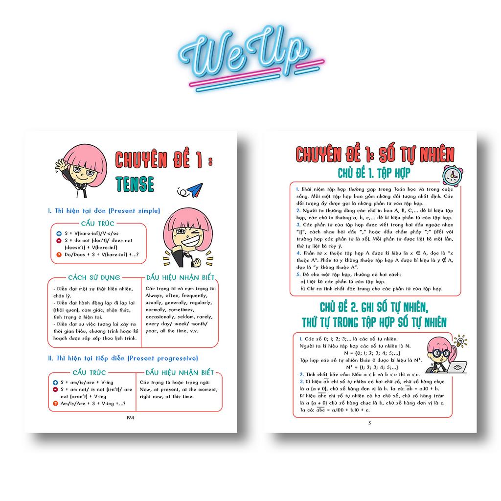 Sách - Sổ Tay Đề Cương 3 Trong 1 Toán Văn Anh 6- Học Theo SKETCHNOTE