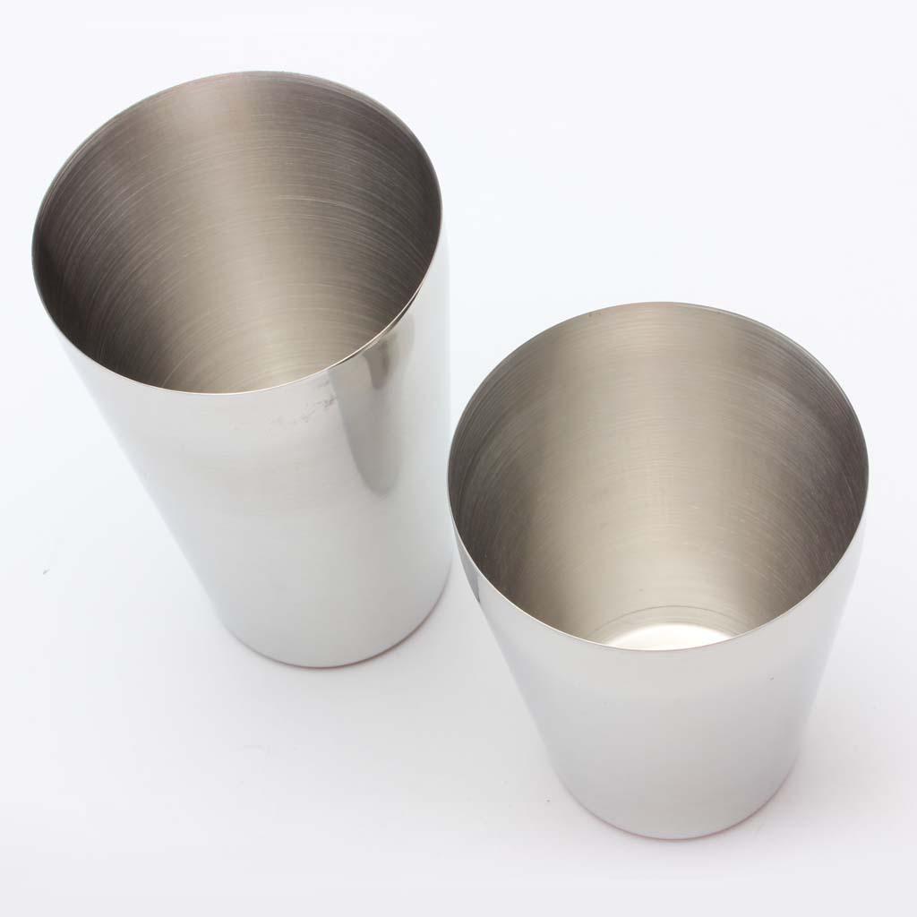 Martini BAR COCKTAIL SHAKER Stainless Steel Boston Mixing Tin Set