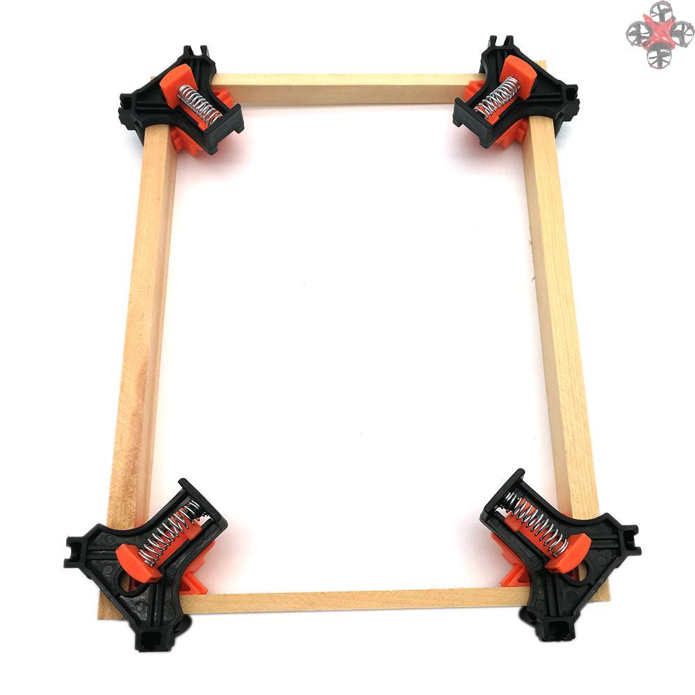 4pcs Spring Clamps Multifunctional Clip Tips DIY Tool Set for Photography Studio Plate DIY Lighting Background Woodworking