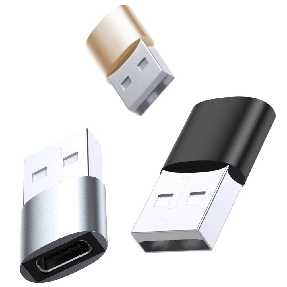 OTG Type-C USB 3.0, Truyền Dữ Liệu Data Nhanh Ổn Định, Vỏ Nhôm Kim Loại Chắc Chắn, Nhỏ Gọn Cắm Là Chạy, bộ chuyển đổi type c sang USB-A, đầu chuyển Type C sang USB cáp otg type C