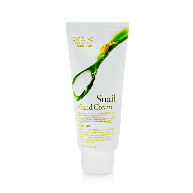 Kem dưỡng da tay ốc sên 3W Clinic Snail Hand Cream (100ml)