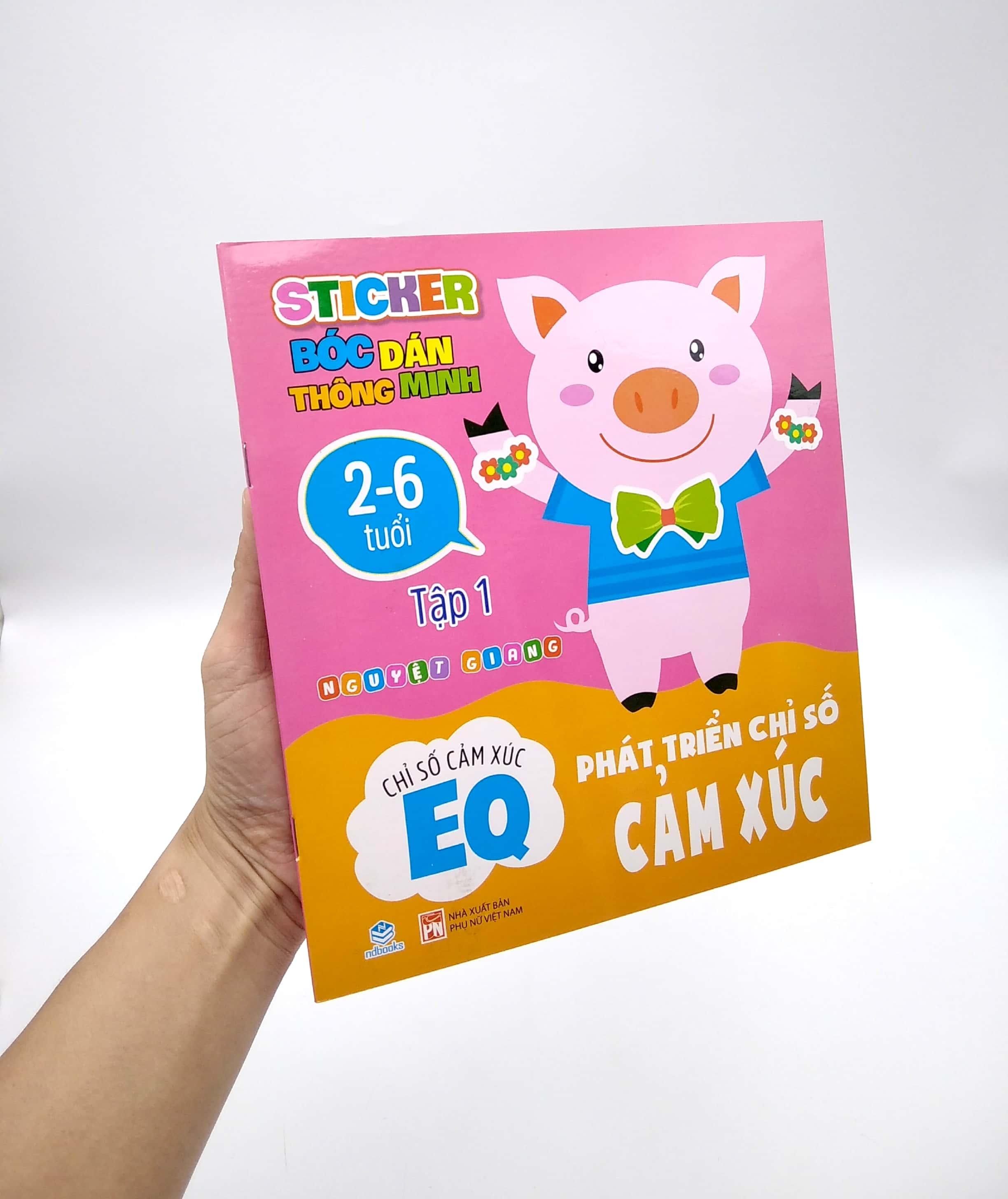 Sticker Bóc Dán Thông Minh - Phát Triển Chỉ Số Cảm Xúc - EQ - Tập 1