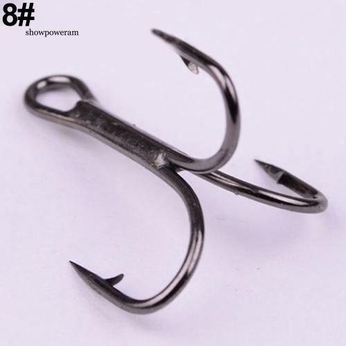 Set 100 móc câu cá với kích thước 2/4/6/8/10/12 tiện dụng