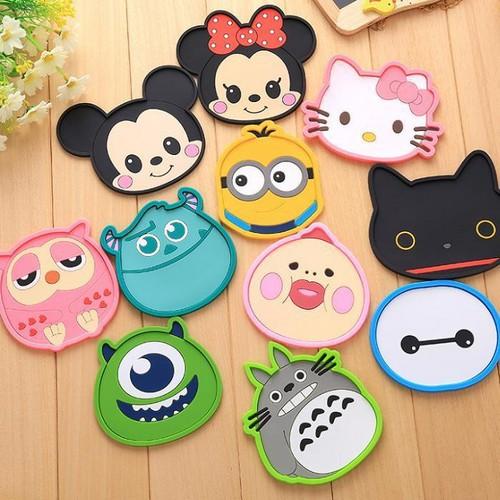 COMBO 3 miếng lót ly hình động vật ngộ nghĩnh- hình ngẫu nhiên