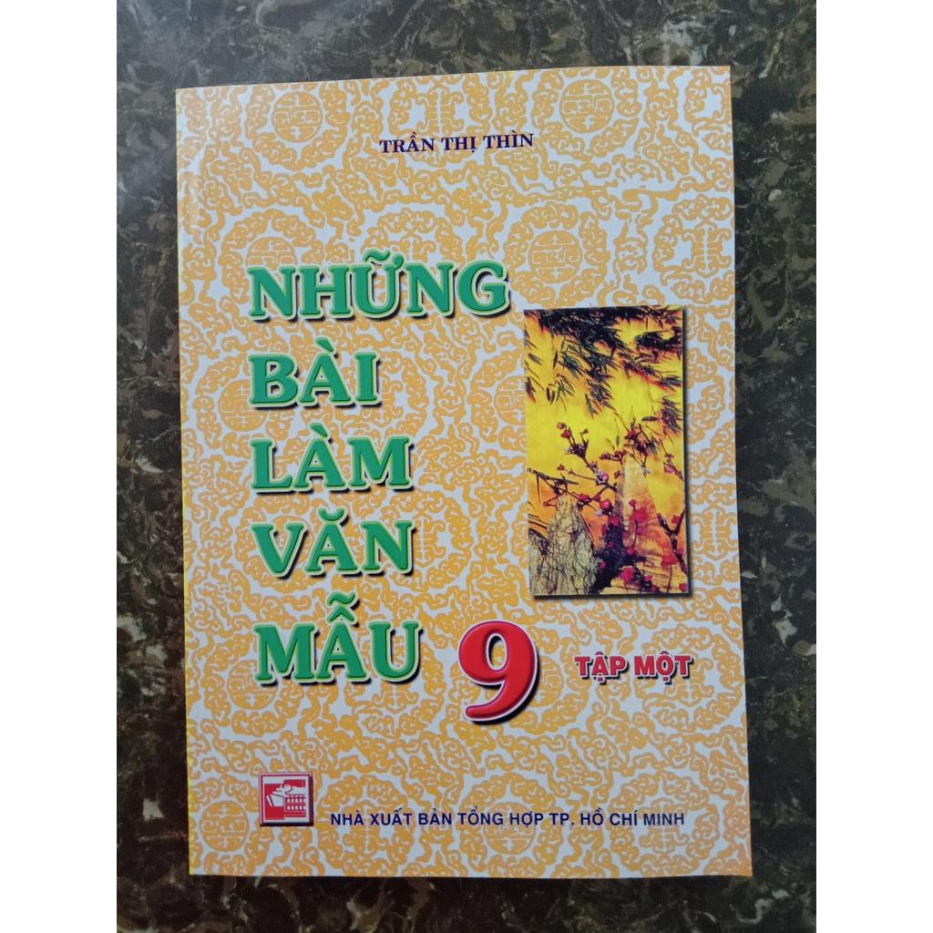 Sách Combo Những Bài Làm Văn Mẫu 9