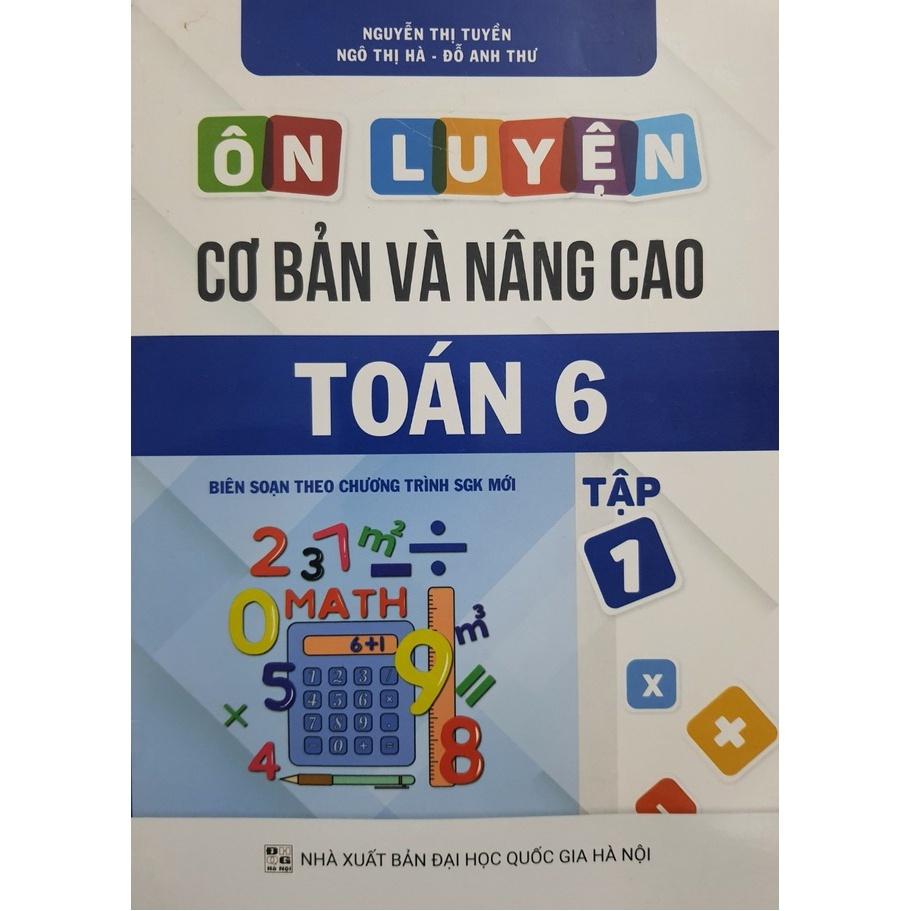 Sách - Combo Ôn luyện cơ bản và nâng cao Toán 6 - cánh diều (Tập 1+Tập 2)