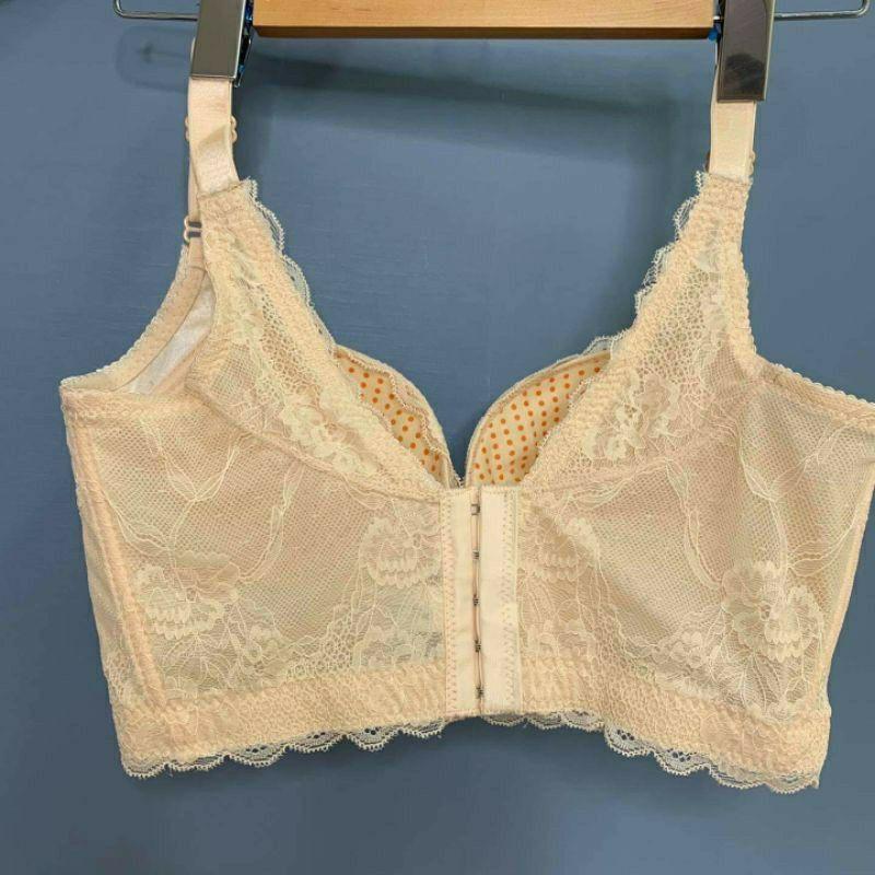 Bra corset 5 hàng móc cài mút vừa cao cấp - áo lót ren gen mỡ lưng mỡ nách