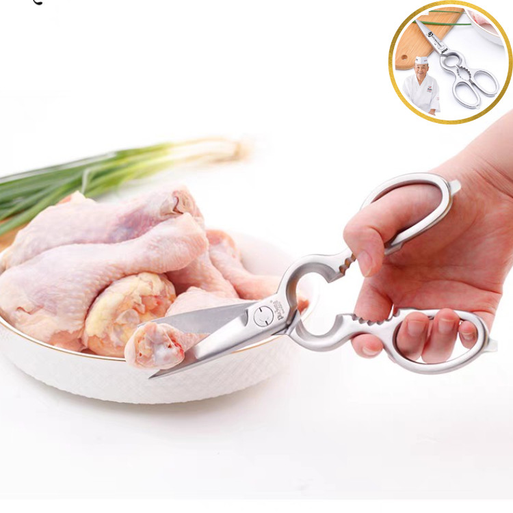 Kéo nhà bếp cao cấp nhập từ Japan-Bằng thép trắng không gỉ