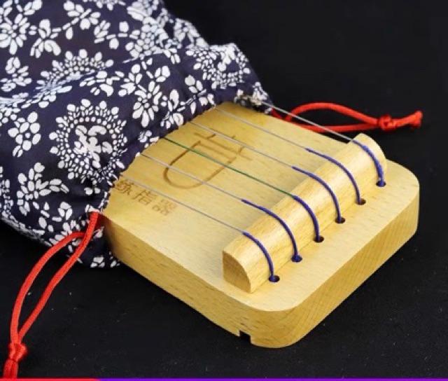 Đàn tập gảy Guzheng 6 dây có sẵn