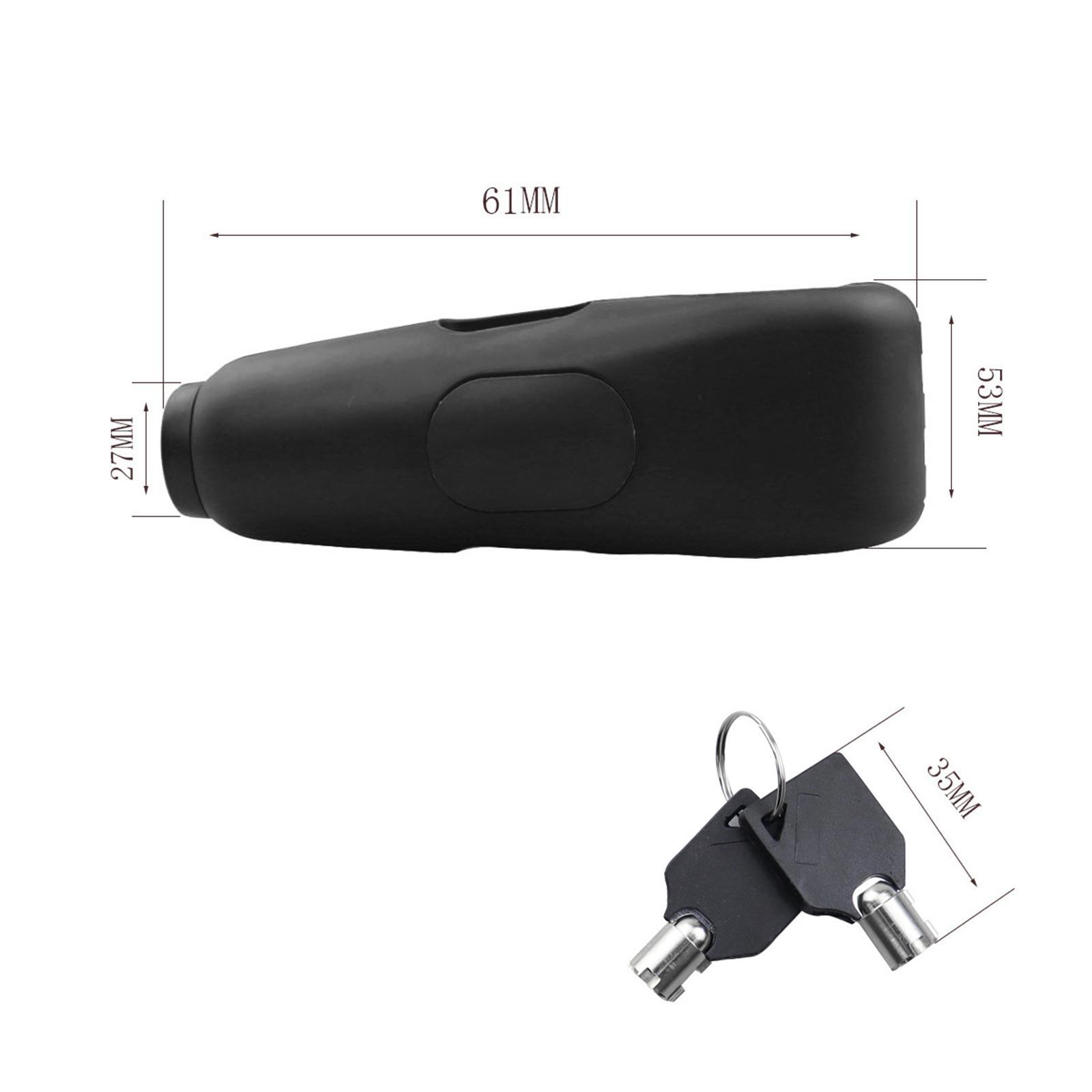 Motorcycle Handlebar Lock Heavy Duty with 2 Keys Bike Handlebar Lock Premium