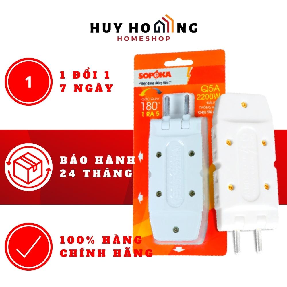 Đầu nối ổ điện thông minh Q5A Sopoka - Hàng chính hãng