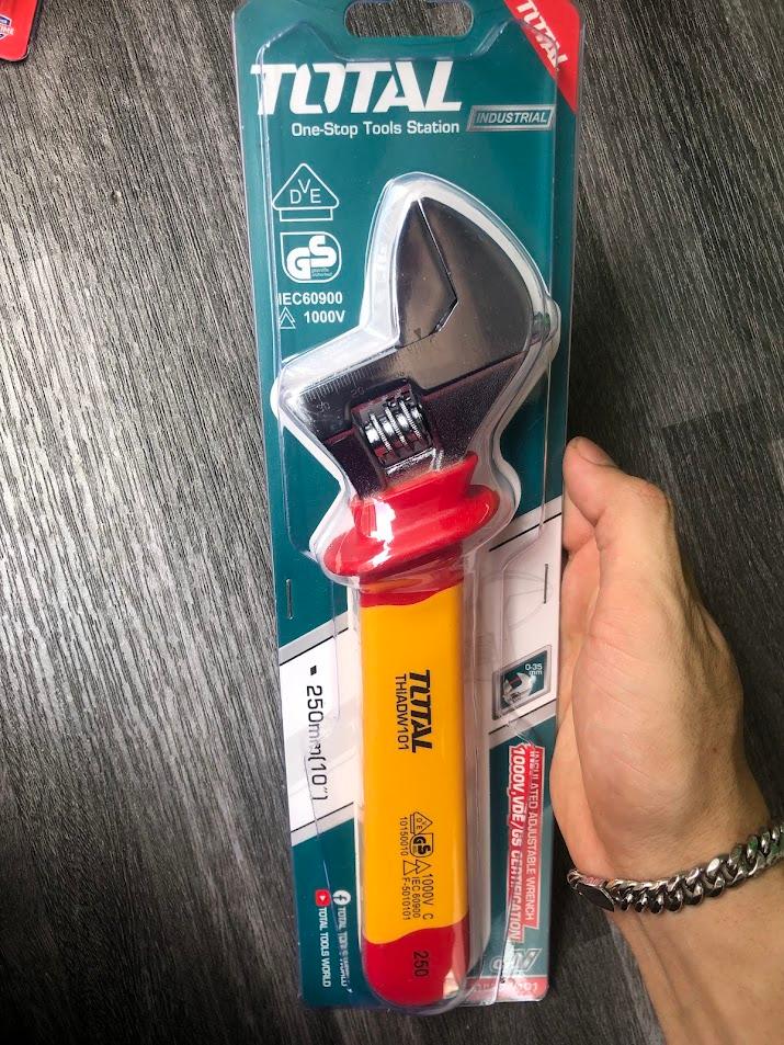 MỎ LẾT CÁCH ĐIỆN 250MM TOTAL THIADW101 - HÀNG CHÍNH HÃNG