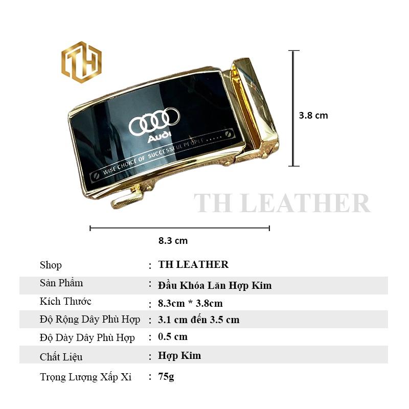 Đầu Khóa Thắt Lưng Khóa Tự Động, Mặt Dây Nịt Nam Khóa Tỳ Hợp Kim Sang Trọng 3.5 cm Xe Hơi