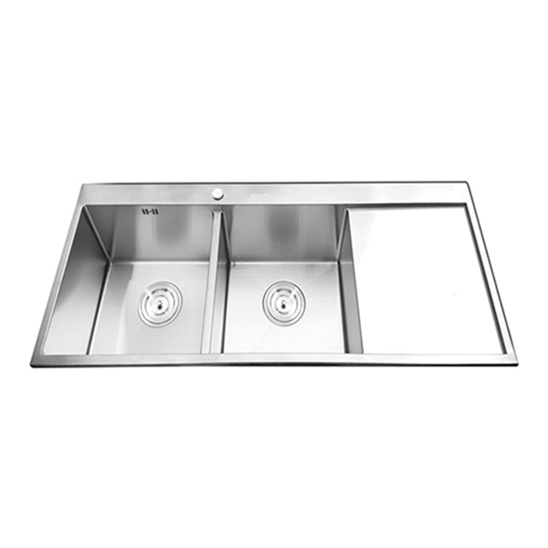 Chậu Rửa Laska LCR-02 Inox SUS 304 - Bạc