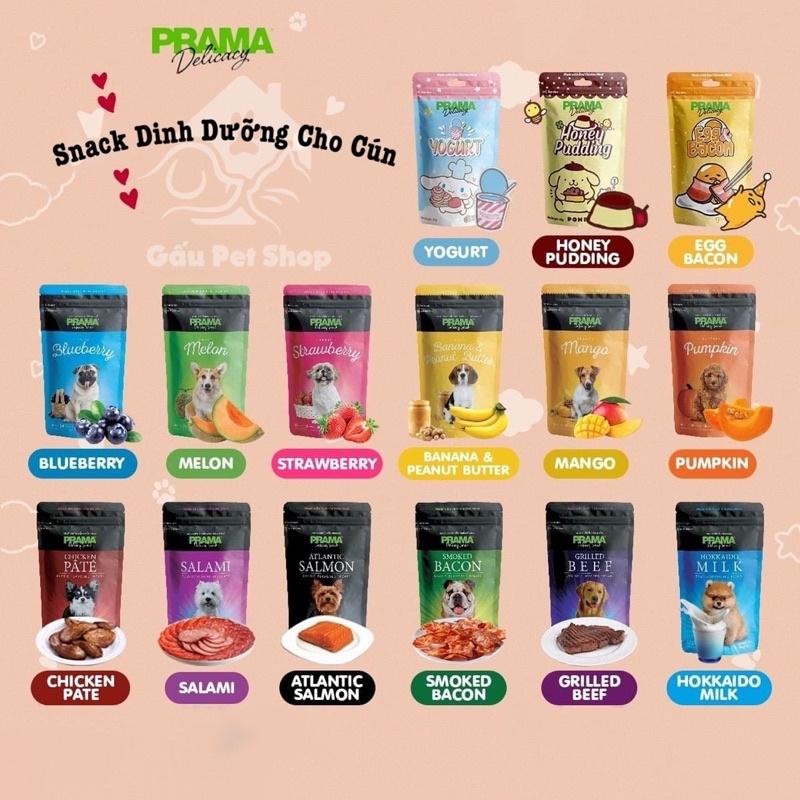 Snack Thưởng Dinh Dưỡng Sạch Răng Prama Cho Chó 15 Vị