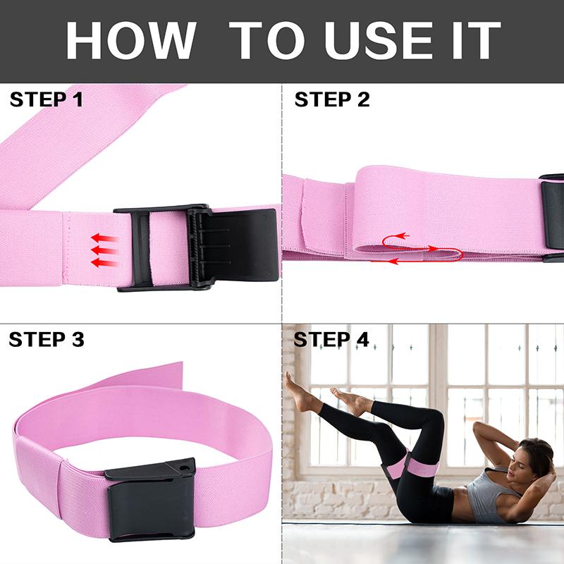 BFR Booty Bands Hạn chế lưu lượng máu Băng Kháng Squat Squat Glutes Hip Building Kaatsu Dây đeo thể dục Thiết bị tập thể dục Color: BLACK BFR SET