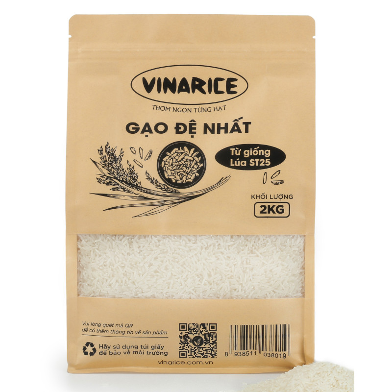 Gạo Đệ Nhất - ST25 Ngon nhất thế giới