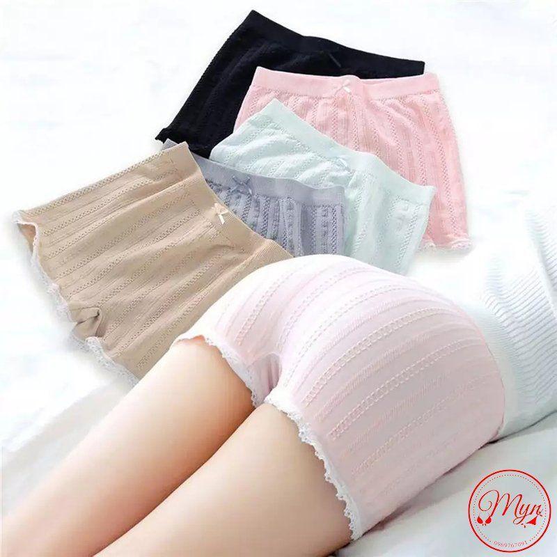 Quần mặc váy dệt gân cao cấp